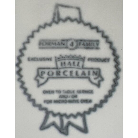 Vtg Hall Porcelain White Lidded Casserole Dish 8.5" Round Oven-To-Table Service - Picture 5 of 9